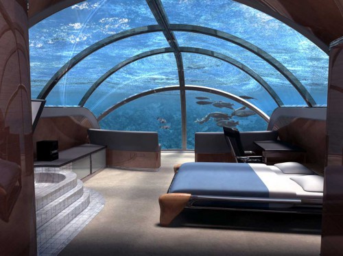 Подводный отель Poseidon Undersea Resort на Фиджи