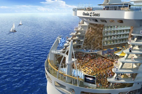 Oasis of the Seas - самый большой кругосветный лайнер