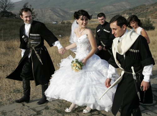 грузия свадьба