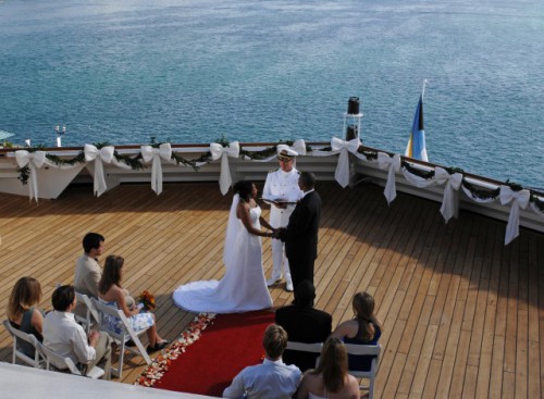 свадьба на лайнере